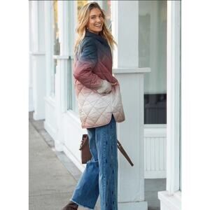 FDJ‎ Quilted Ombre Jacket NWT size Small